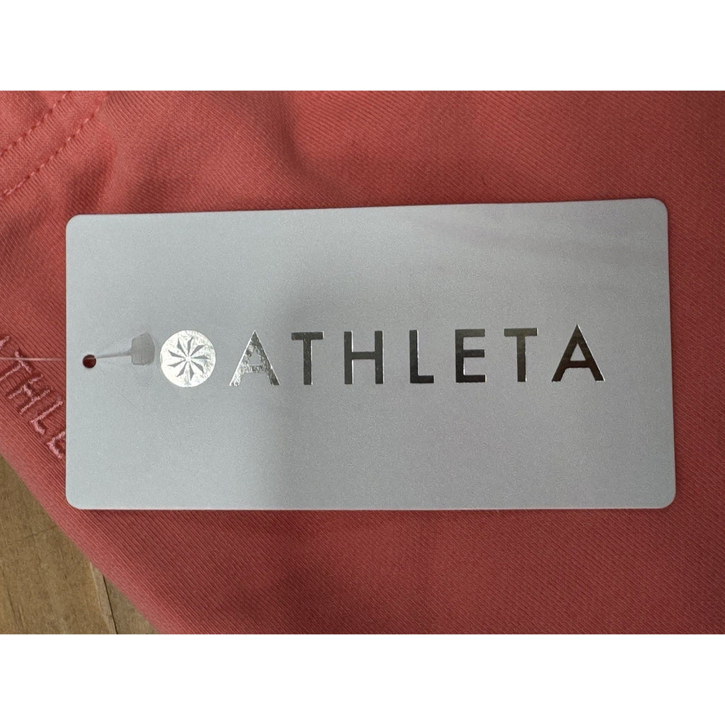 Athleta Terry Sportie Short Pink Heavyweight Women’s Size Small NWT