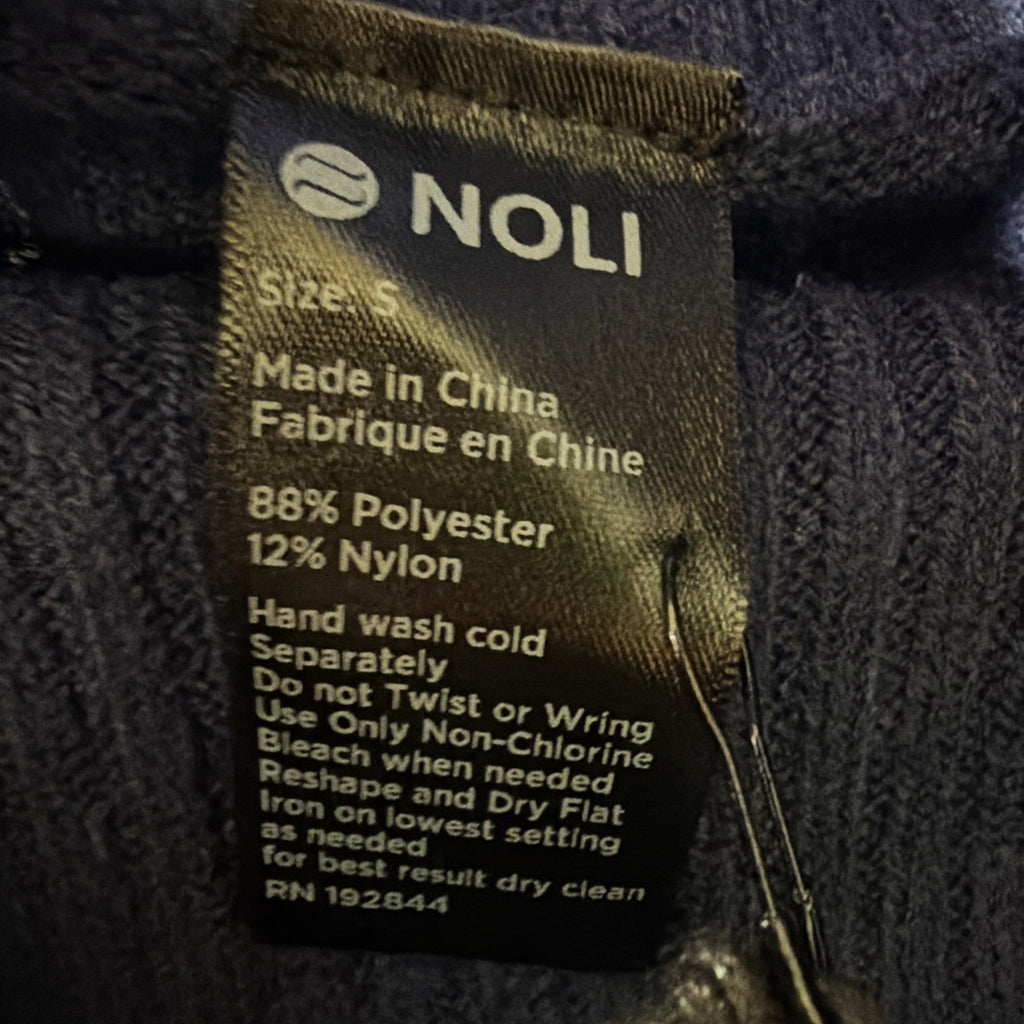 Gia Ultra Soft Sweater Midnight Blue THE NOLI SHOP Size Small NWT