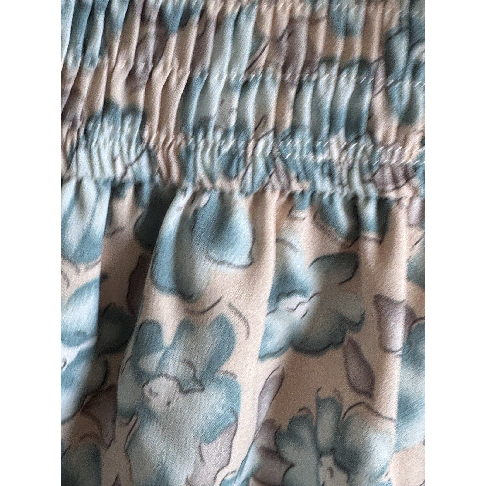 NWT Lush Short Dress Cut Out Long Sleeve Size Medium Mauve Pink Print tie Back