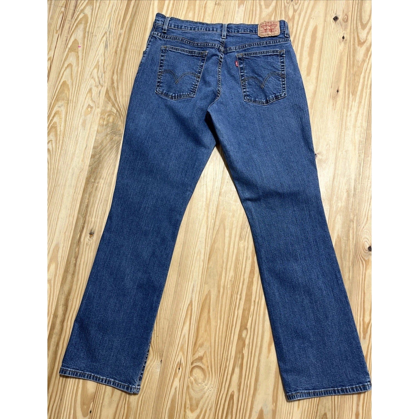 Levi's 550 Relaxed Bootcut Denim Jeans Women's 16L 32x33 Med Wash Mid-rise Y2K