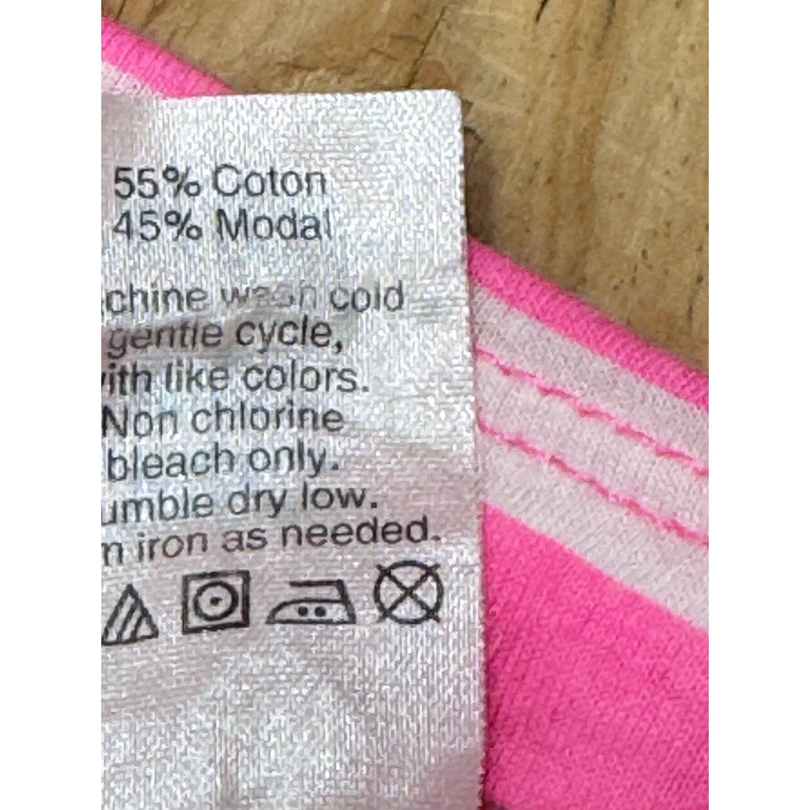 J. Crew Printed Colorblock Striped Top Pink White Blue Women’s Size XL